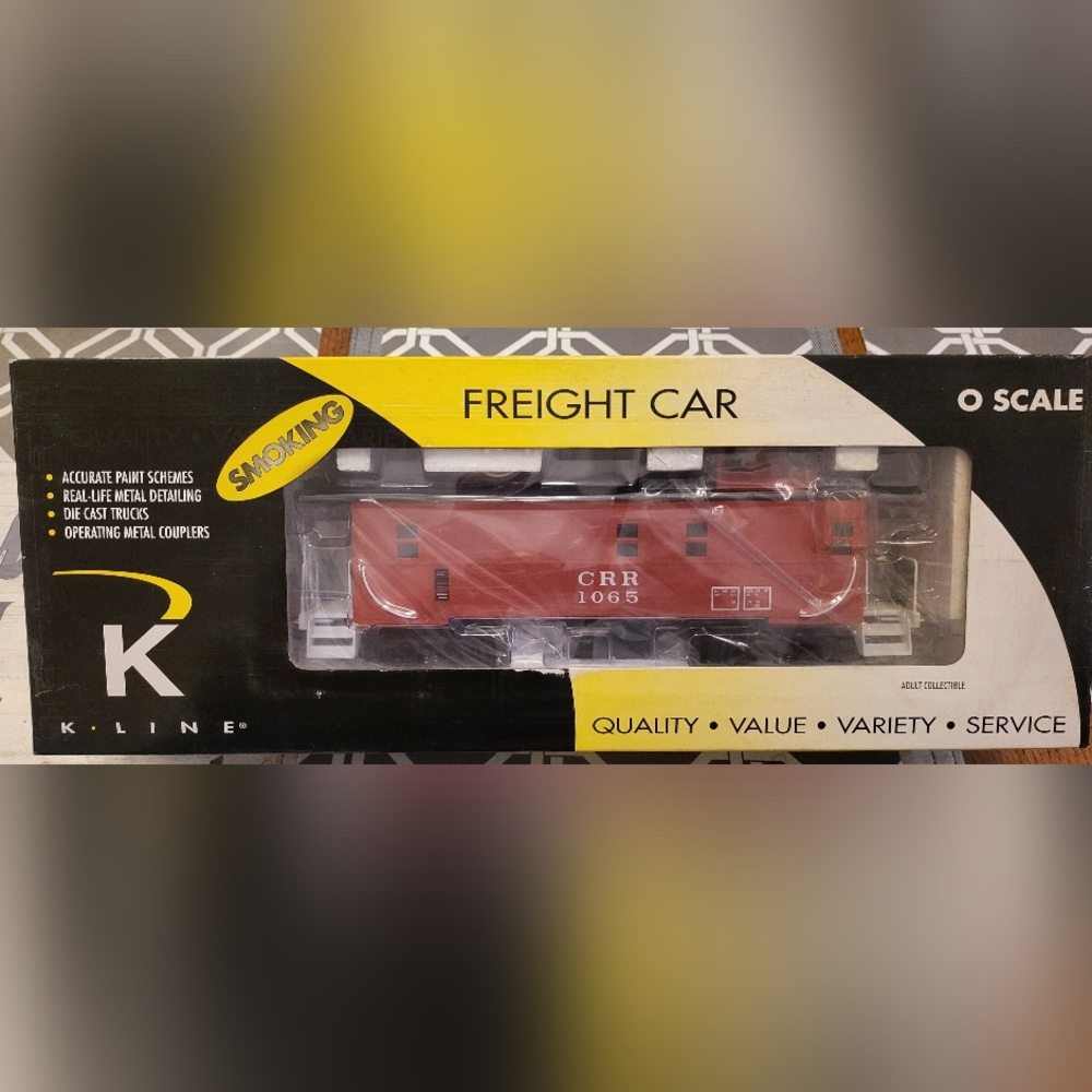 K Line O Gauge O Scale Clinchfield Off Center Cupola Caboose